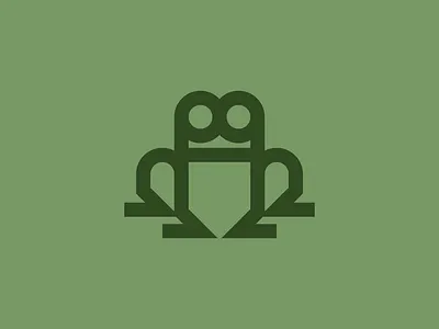 Frog bauhaus bold form minimalism monoline simplicity staybold thicklines