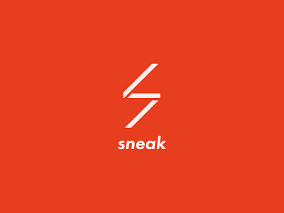 Day 30: "Sneaker Company Logo" bolt brand brandmark bright challenge clean clever daily dailylogo dailylogochallenge laces logo mark neon orange simple sneak sneaker white