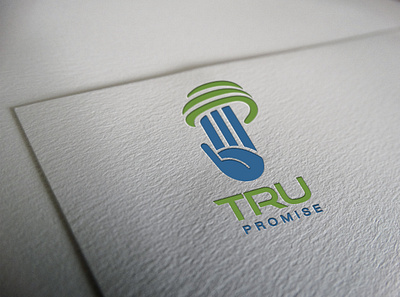 A unique concept LOGO "TRU PROMISE" beautiful design eye catching illustration ilustrator logo typography unique vector