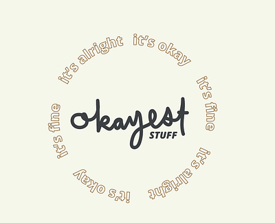 Okayest Stuff Logo Design brand branding design logo