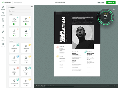 Editor page design button design editor page web design ıcon design