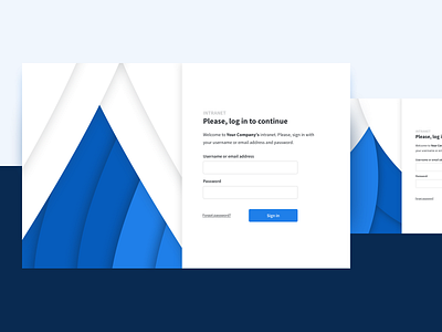 UI Placeholder Gradients Test gradient login placeholder