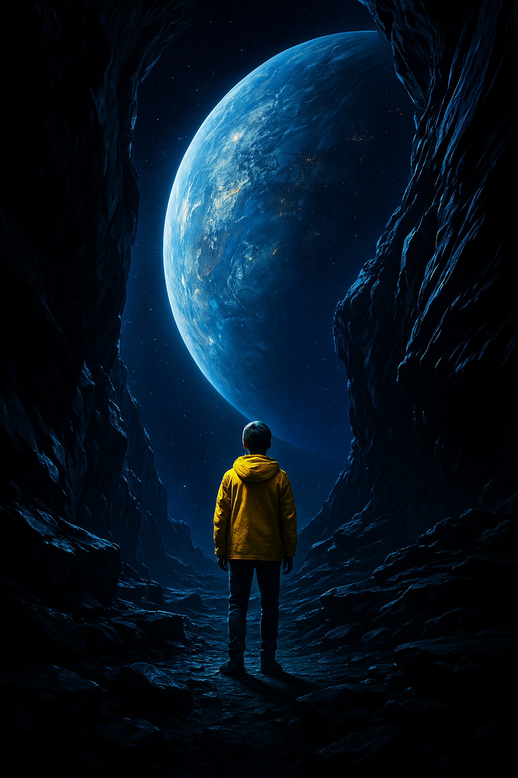 dark design digital art digital design digital painting digitalart illustration illustrations jonas netflix portrait poster poster art posters series tv