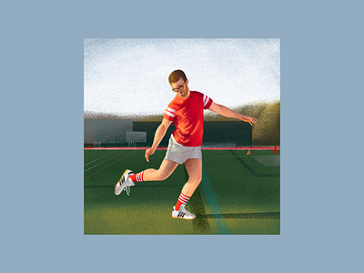 The Beautiful Game Illustration album cover illustration ipad music procreate vulfpeck