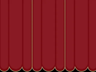 Nutcracker puppet fun 2d 2d illustration animation christmas design fun funny illustraion nutcracker principle puppet red stage