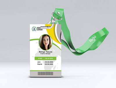 ID Card design branding design illustration logo typography