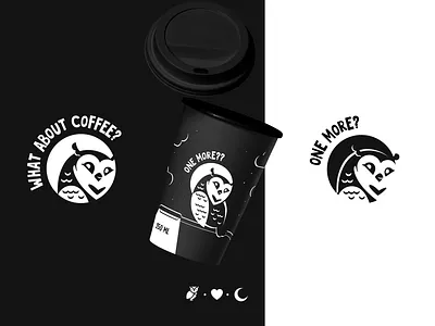 Owl coffee logo adobe illustrator animals illustrated art black white branding charactedesign coffee coffee cup cute art design design art illustration logo logodesign owl owl logo packaging print vector