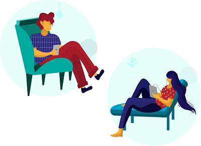Talking to your dear one branding datingapp design flat flat art illustration minimal online phone talking ui vector
