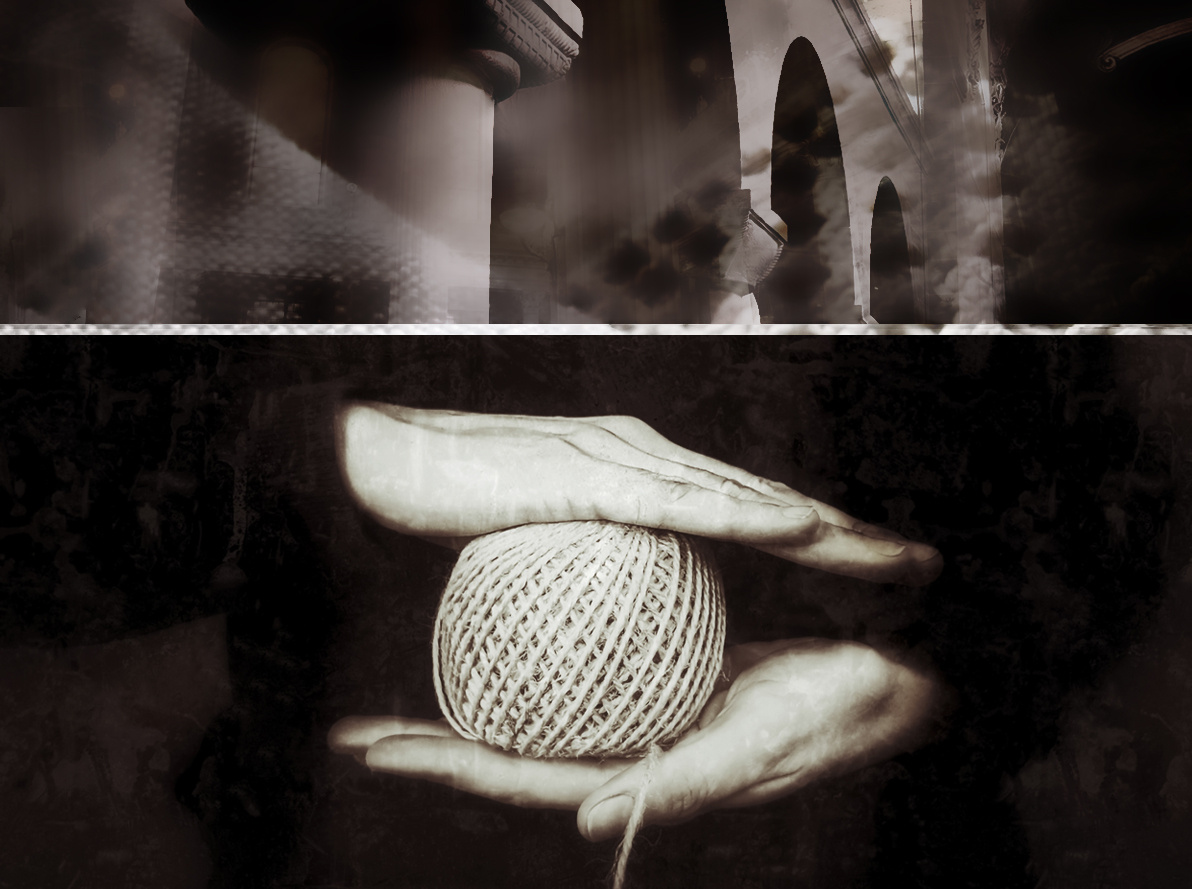 Jute Twine on Roll in Female Hands black and white design template fashion brand fashion design hand photo photography print template design templatedesign textile textile design textiles