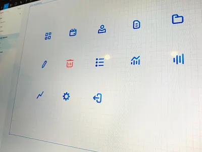 Minimal icon set app clean design figma figmadesign icon ios minimal pixel perfect sketch symbol ux vector