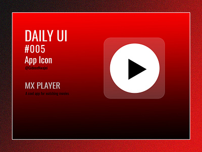 #dailyui day 005 - App icon app app icon dailyui dailyui005 dailyuichallenge design graphic graphicdesign newbie photoshop ui uidesign web webdesign website