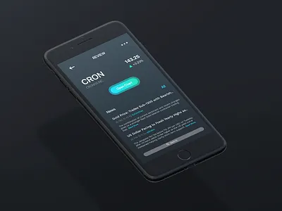 Mobile Trading App app concept app mobile app ui blockchain concept crypto crypto wallet cryptocurrency dark dark app dark theme dark ui dashboard finance ios mobile news trade trading ui