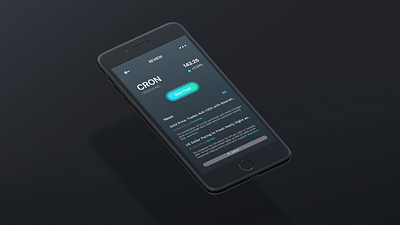 Mobile Trading App app concept app mobile app ui blockchain concept crypto crypto wallet cryptocurrency dark dark app dark theme dark ui dashboard finance ios mobile news trade trading ui