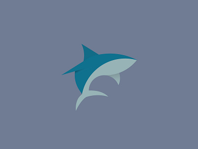 Shark adobe adobe illustrator animal creative creativity design digital art drawing flat design gradient graphic design graphics illustration illustrator logo logo type minimal photoshop pictogram vector