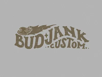 • BUDJANK CUSTOM • badge badgedesign design handdrawn handmade lettering typeface typogaphy typography vintage vintage badge vintagestyle