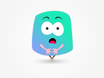 Hesitation app character emotion hesitation marshmallow