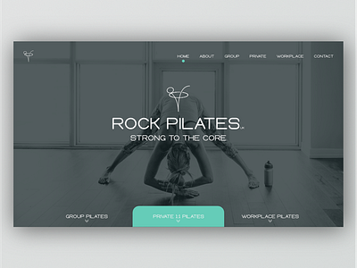 Pilates studio web design. design pilates pilates studio website website design