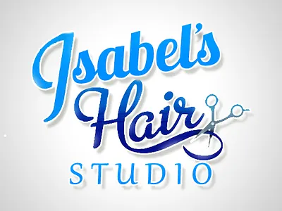Isabel's Hair Studio logo isabel hair studio logo