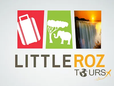 Lil Roz Logo branding design logo resort logo tourism