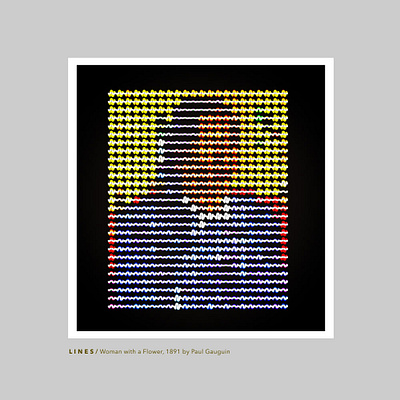 L I N E S - 4 / Paul Gauguin after effect after effects aftereffects animate animation art artist artwork design expression illustration motion motion graphic
