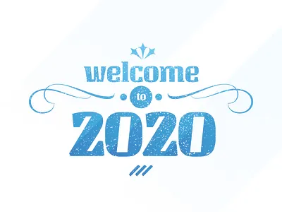 Happy New Year 2020 art direction digital art happy new year illustration manypixels nye unlimited design