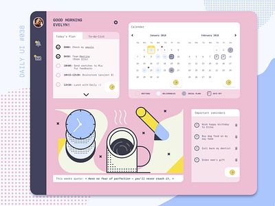 DAILY UI #038 | Calendar 038 app calendar daily 100 challenge daily ui 038 dailyui dailyui038 dailyuichallenge planner planning time management todolist ui ui design uidesign uiux uiuxdesigner work