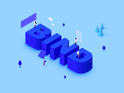 2 5D illustration ui