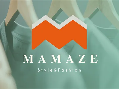 Logo MAMAZE brand brand design branding branding and identity design fashion logo logo design logos style tranding
