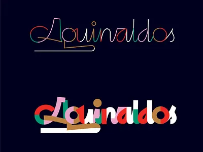 Aguinaldos lettering lettering exploration mexico script type typography