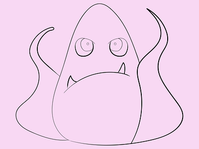 alien idea alien cartoon illustration illustrator illustrator cc line art scifi wamborf