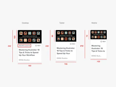 Responsive sizes cards courses elearning responsive