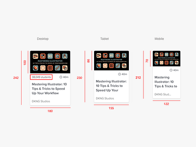 Responsive sizes cards courses elearning responsive