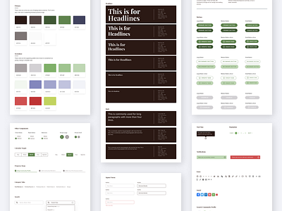 Lotsa Helping Hands Styleguide design design art design system guide page interface product design tool styleguide ui ux web