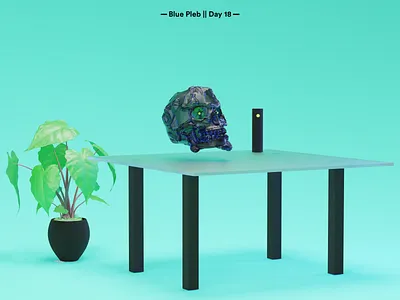 Sweet Demise. 3d art album art alexa artist artwork blender blender3d cover art cover design cycles glass illustration lights logo music plants render skull