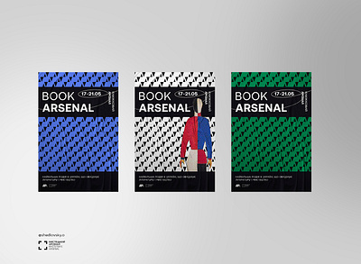 Book Arsenal Festival (at Mystetskyi Arsenal) Posters & Identity branding design identity print typography