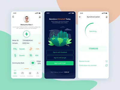 Eco Home Management | iOS app ui app eco eco home ios uiux ux