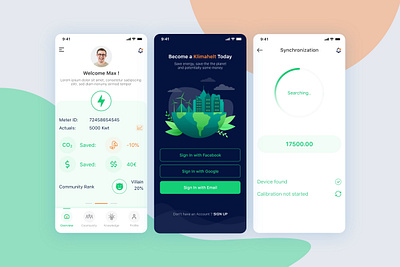 Eco Home Management | iOS app ui app eco eco home ios uiux ux