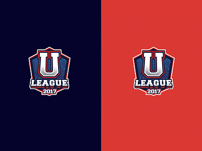 U League branding esports logo logo design