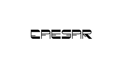 "CAESAR" - Type brand branding creative design identity lettering logo type type design typeface vector