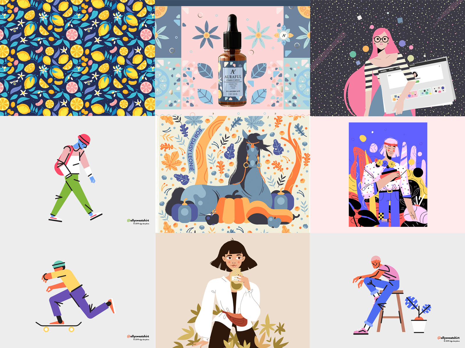 Example of Illustration System For Brands