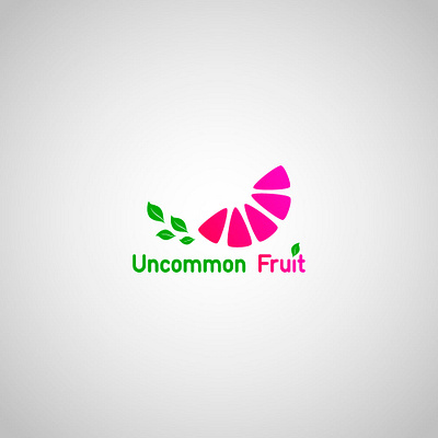 Uncommon Fruit app illustration typography ui