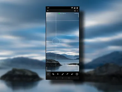 Grid Image Editor design app design minimal ui ui ux ux