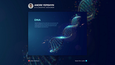 DNA. Science related creative graphic illustration. bio biological biology biotechnology blue code concept dna genetic genome genomics healthcare illustraion medical physical research science science illustration spiral vector