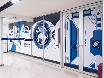 wallpaper for Machinery Technology Company illustration