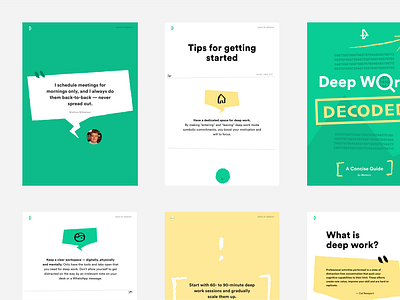 ebook for Dewo app branding ebook ebook design flat identity minimal page layout product design vector