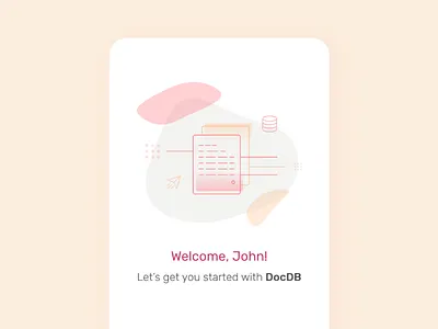 Mobile App Landing Screen UI | Icon experiment icons landing screen mobile ui ui