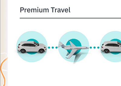 Travvel - Premium Travel future ios jet mobile personal ride share rideshare travel travel app traveling travelling ui ui design user experience ux