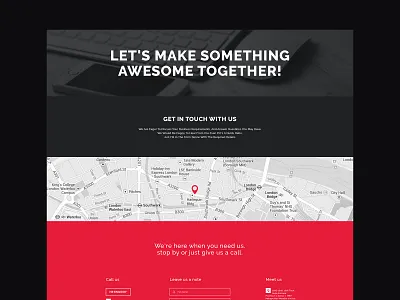 Website Design contact contact form contact us get in touch location locator map webpage website design website ui webui