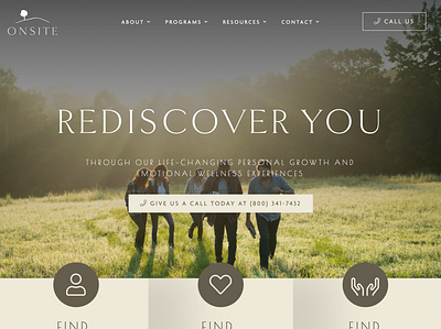 OnSite Workshops Custom WordPress Site design ui ux website wordpress