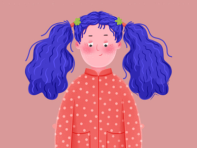The child bearded man design flat illustrations illustration profile photo schoolgirl
